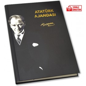 Atatürk Ajanda Sert Kapaklı